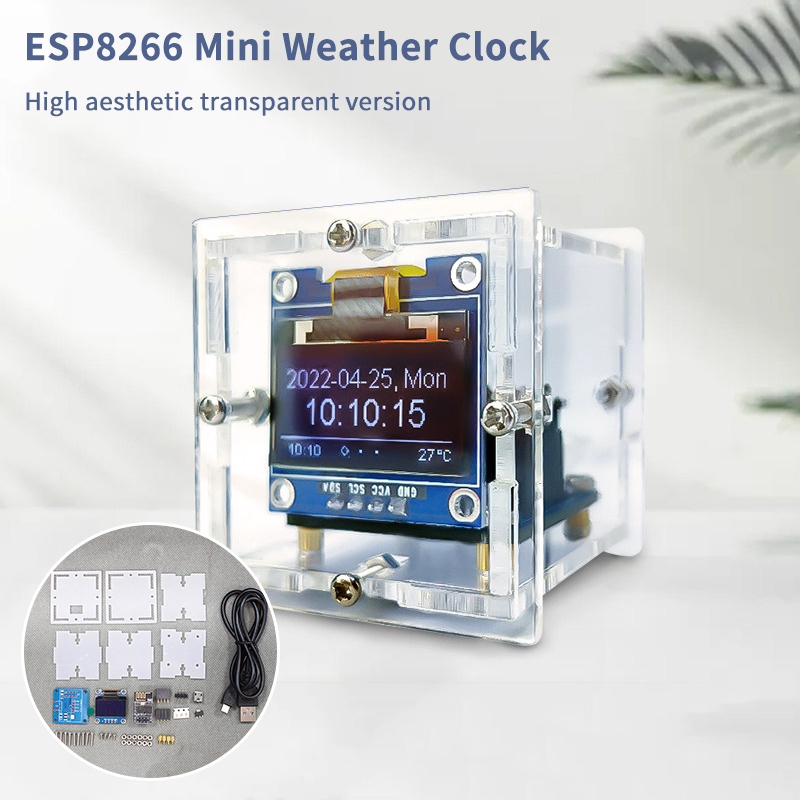 Diy Electronics Project Kit - Набор для сборки мини-метеостанции ESP8266 DIY: