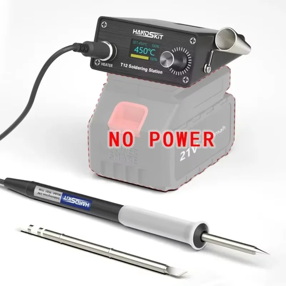 Diy Soldering Station No Electronics - Беспроводная портативная паяльная станция T12 –