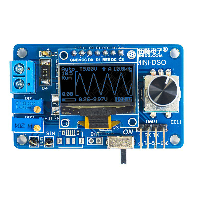 Oscilloscope Dso Mini - Осциллограф с ЖК-дисплеем Mini DOS STC8K8A