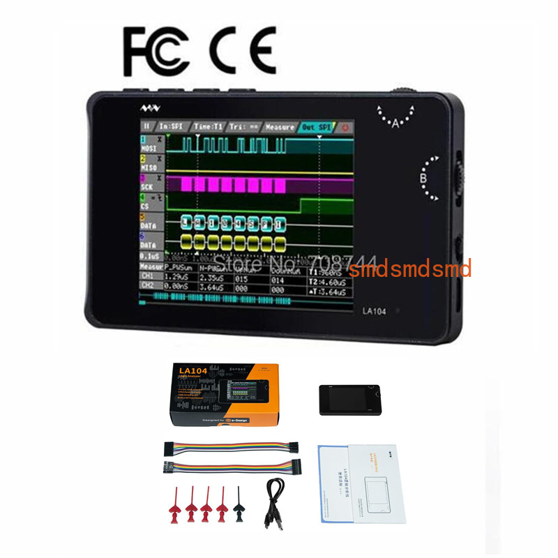 Oscilloscope Dso Mini - Цифровой логический анализатор LA104 Mini DSO