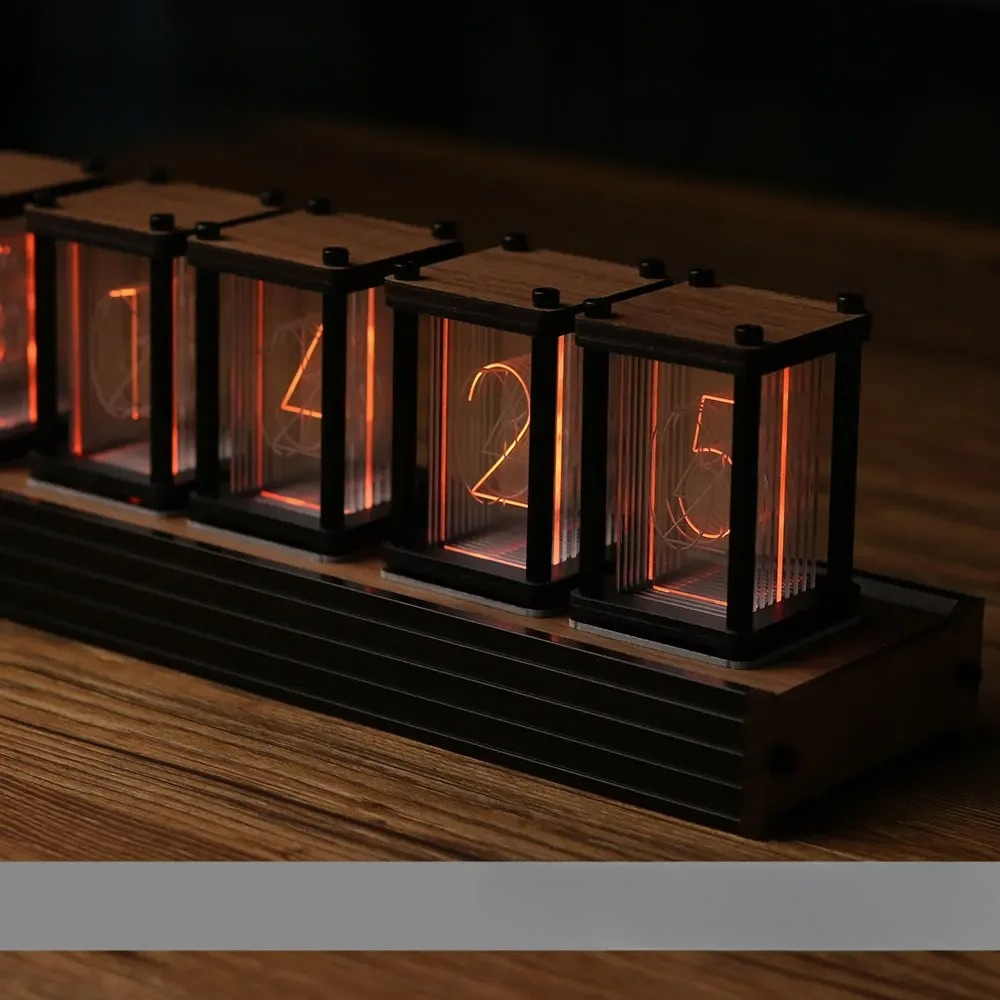 Diy Electronics Table - RGB Nixie трубчатые часы DIY настольные