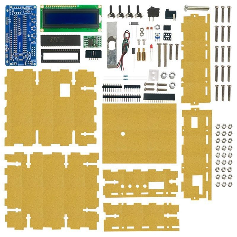 Diy Electronics Load Cell - Электронные весы A01E-Microcontroller: DIY-набор с кронштейном,