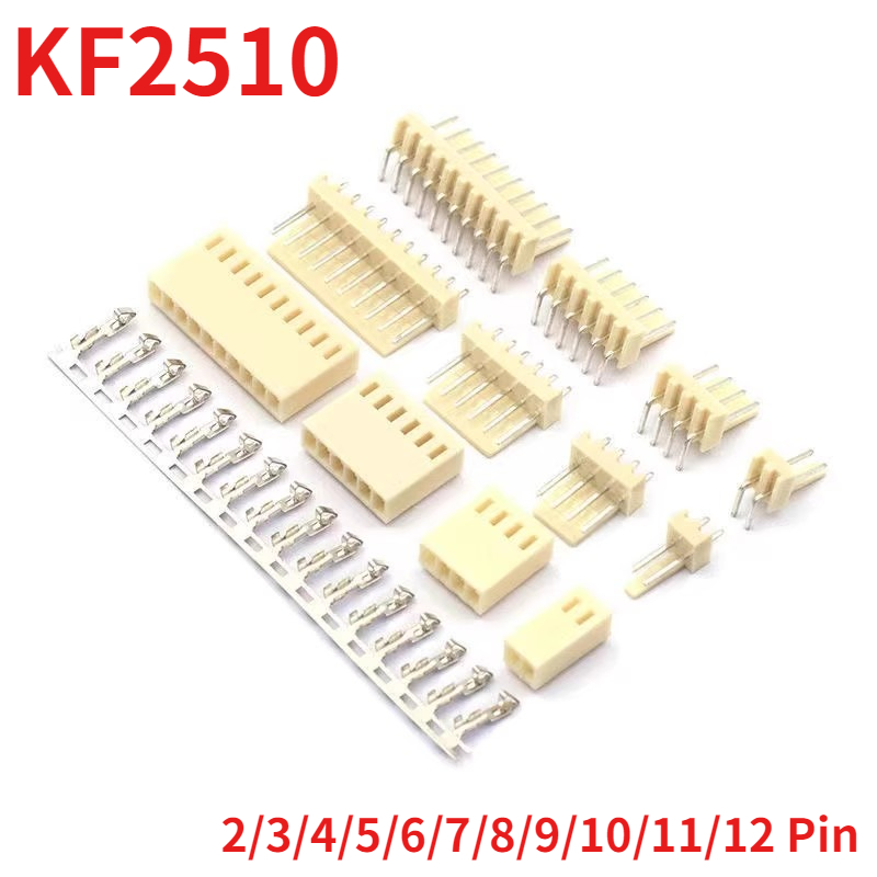 Male Female Header Pin - 50 шт. KF2510 2P 3P 4P