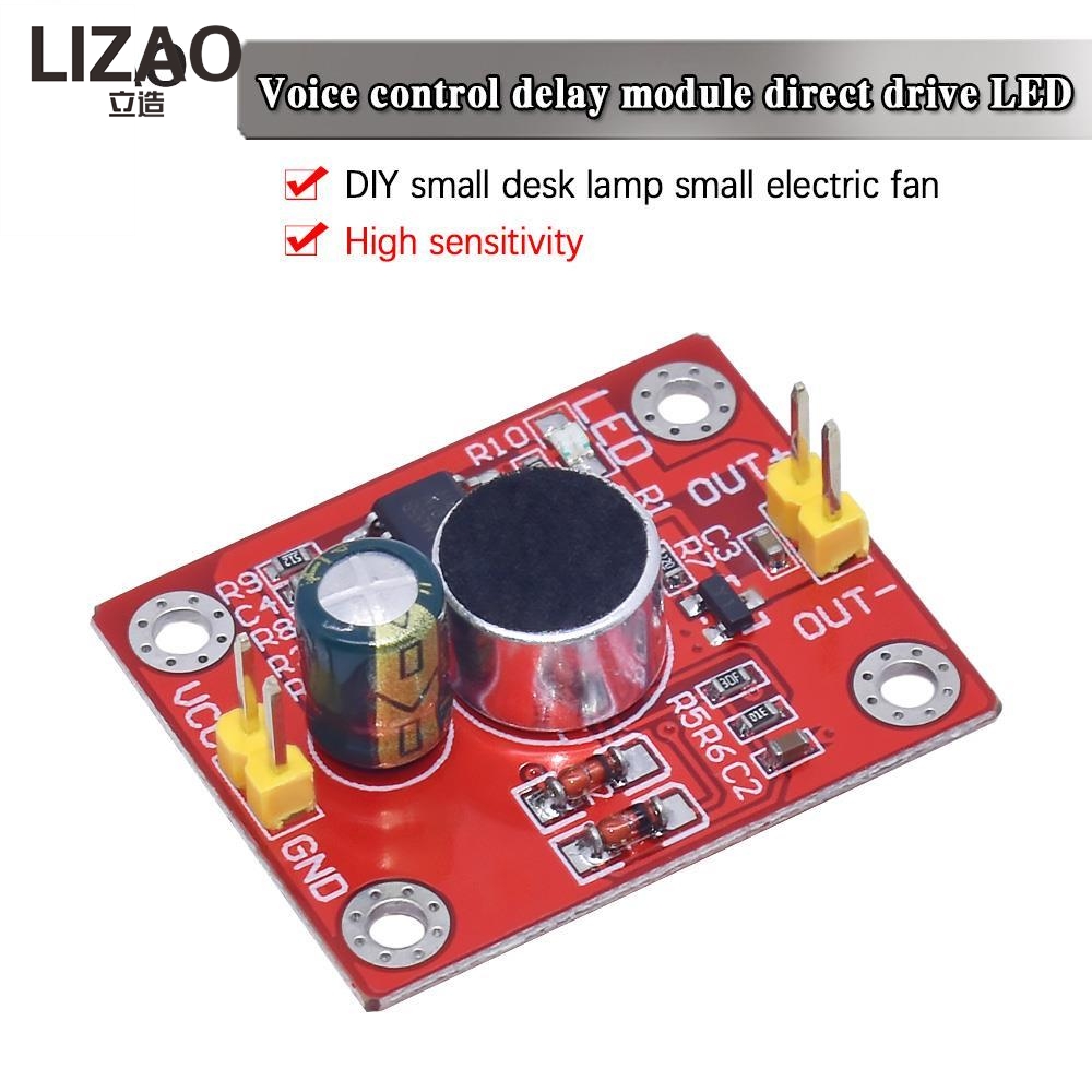 Diy Electronics Table - Модуль звукоактивируемого задержки IZAO, голосовой триггер,
