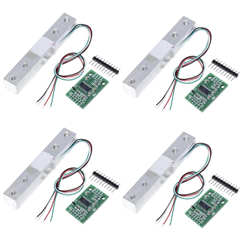 Diy Electronics Load Cell - 【ПОПУЛЯРИЗАЦИЯ】4 комплекта цифровых датчиков веса HX711