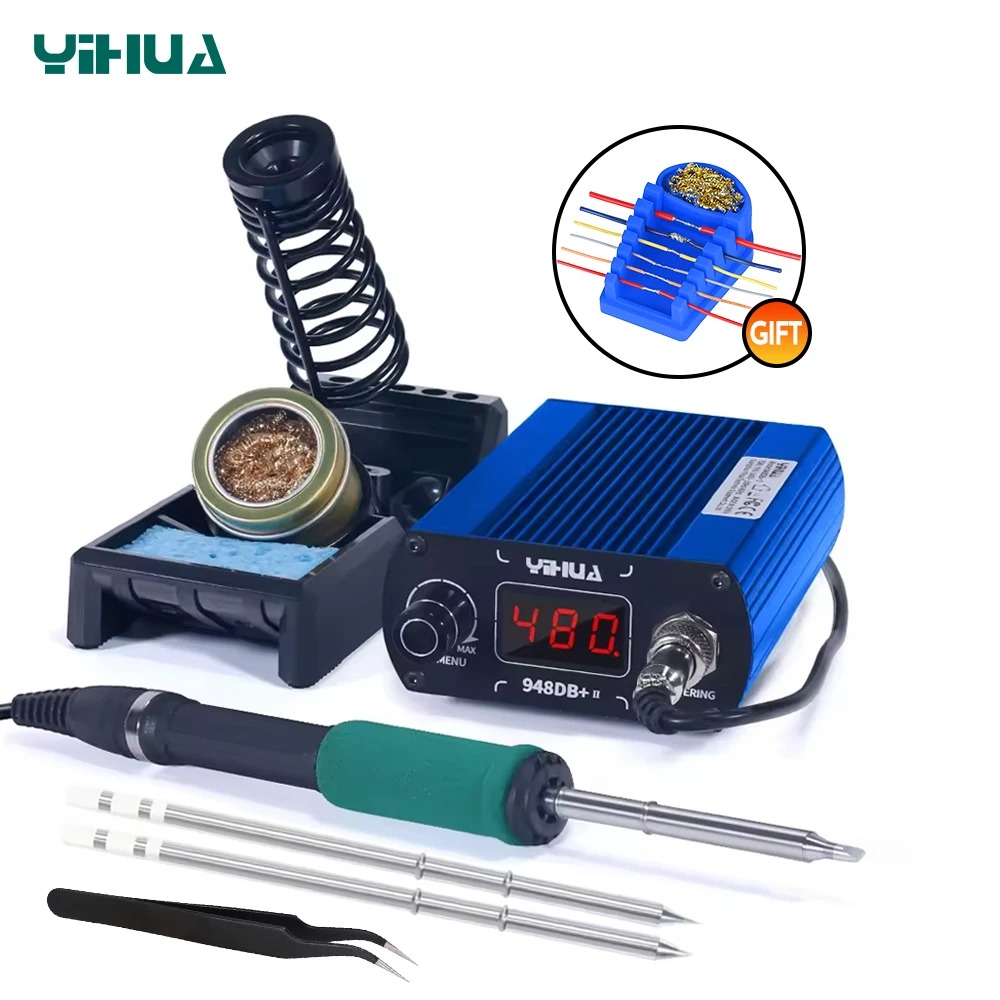Diy Soldering Station No Electronics - Паяльная станция YIHUA 948DB+-II 75W с