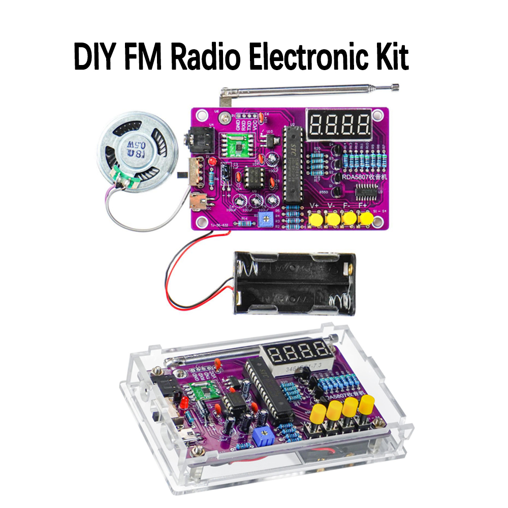 Diy Electronics Project Kit - Набор для самостоятельной сборки FM-радиоприемника 87-108