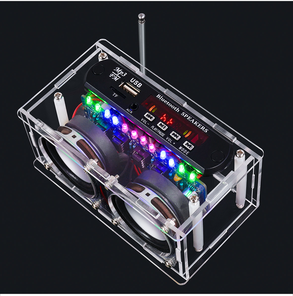 Diy Electronics Audio - Набор для самостоятельной сборки аудиосистемы: Bluetooth-колонка