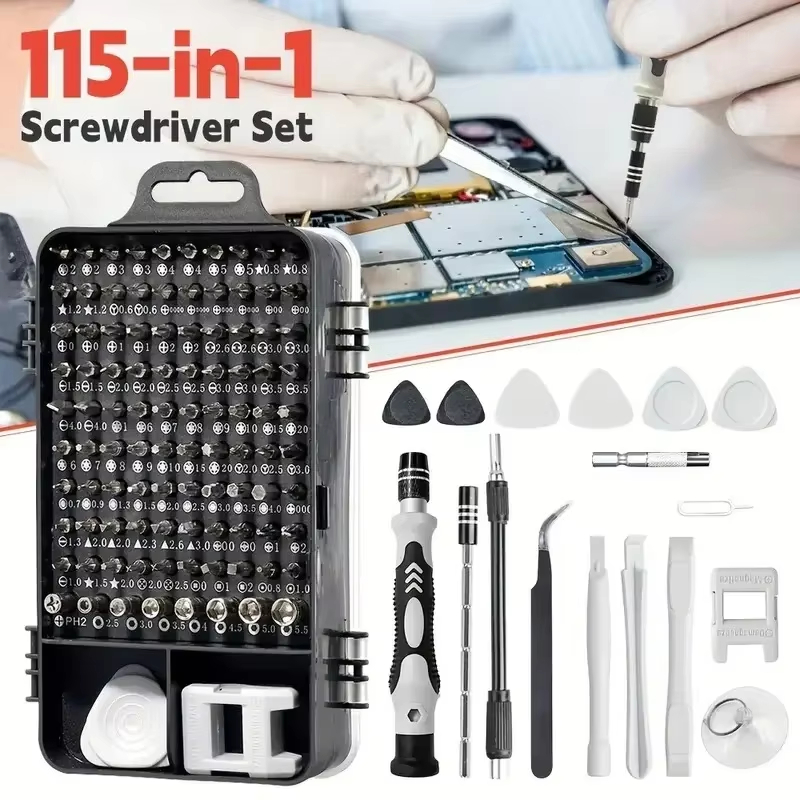 Diy Electronics Project Kit - Набор прецизионных отверток 115-в-1 с магнитными