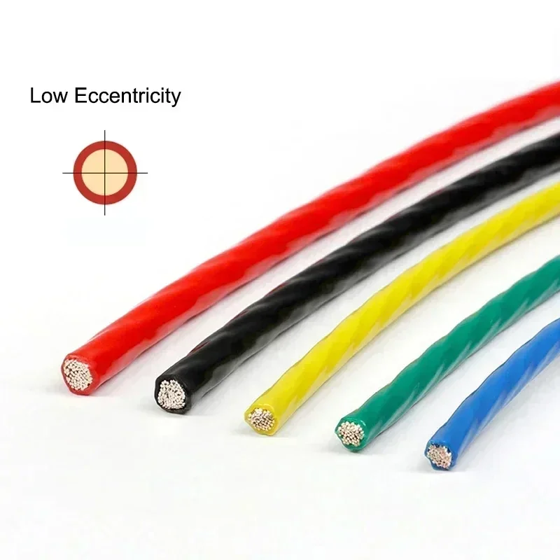 30 ~ 10AWG красный/черный PTFE – обзор и цена Diy Electronics Audio