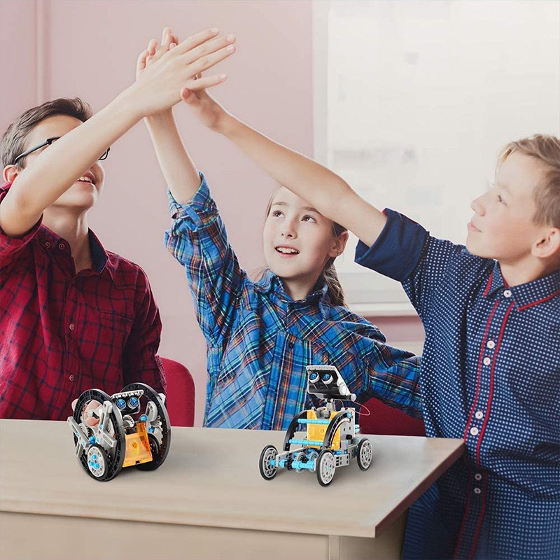 13-в-1 комплект робота на солн – обзор и цена Diy Robot Electronics Kit