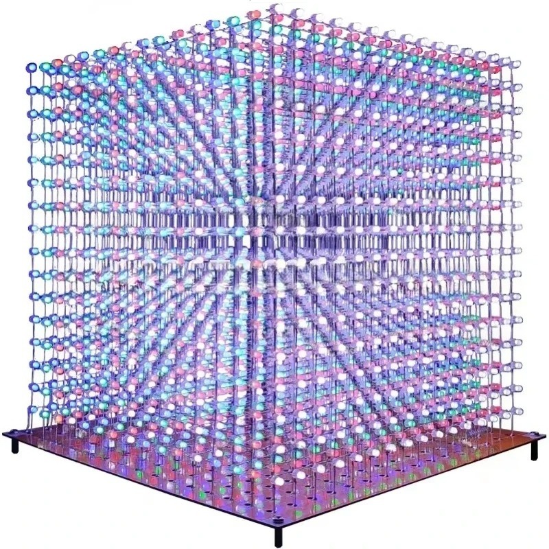 3 D16mini Light Cube Kit 16x16 – обзор и цена Diy Electronics Parts