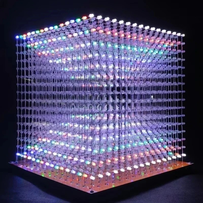 3 D16mini Light Cube Kit 16x16 – обзор и цена Diy Electronics Parts