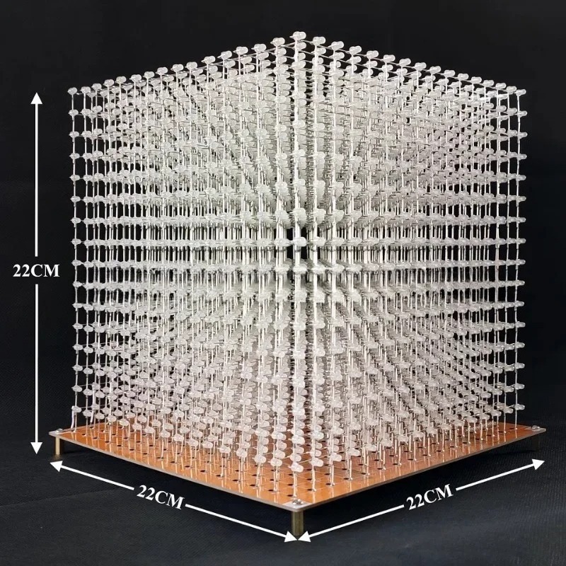 3 D16mini Light Cube Kit 16x16 – обзор и цена Diy Electronics Parts