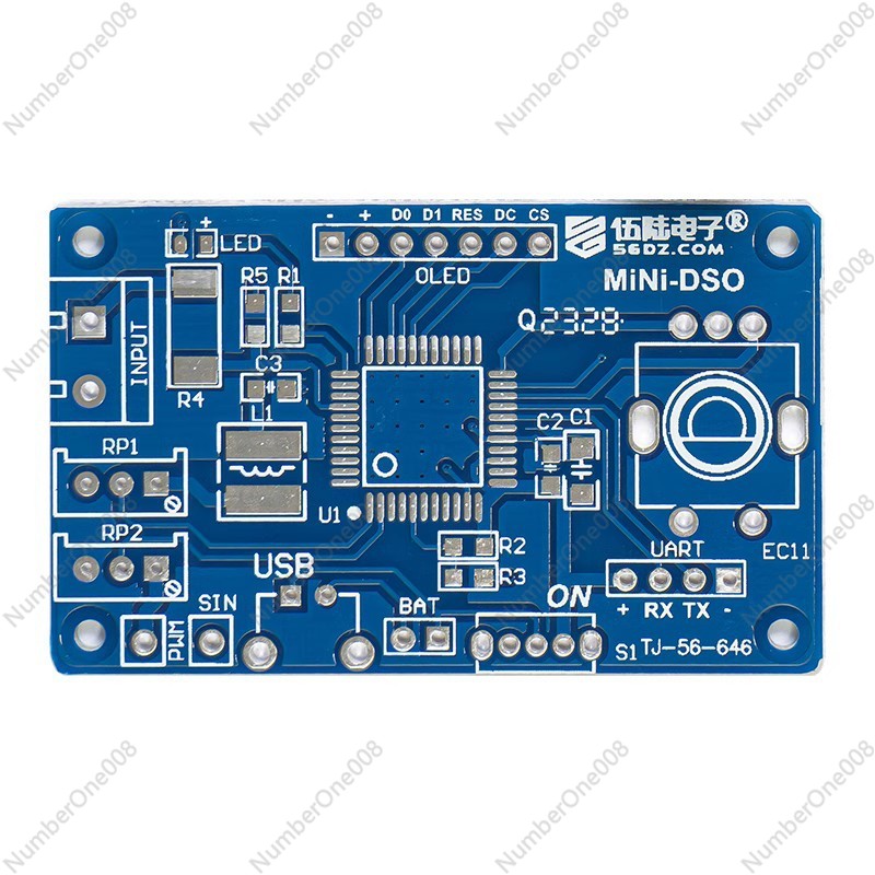 Мини-осциллограф TJ-56-646 DIY – обзор и цена Oscilloscope Dso Mini