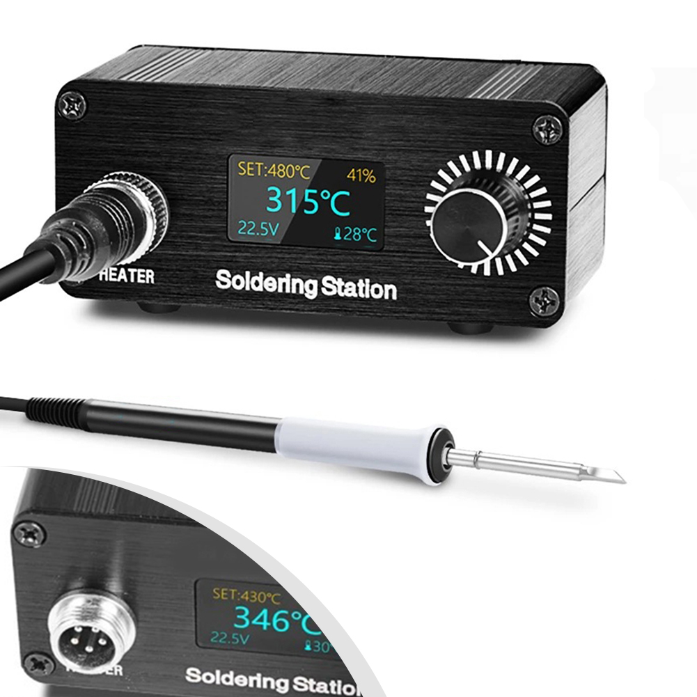 Цифровая паяльная станция T12, – обзор и цена Diy Soldering Station No Electronics