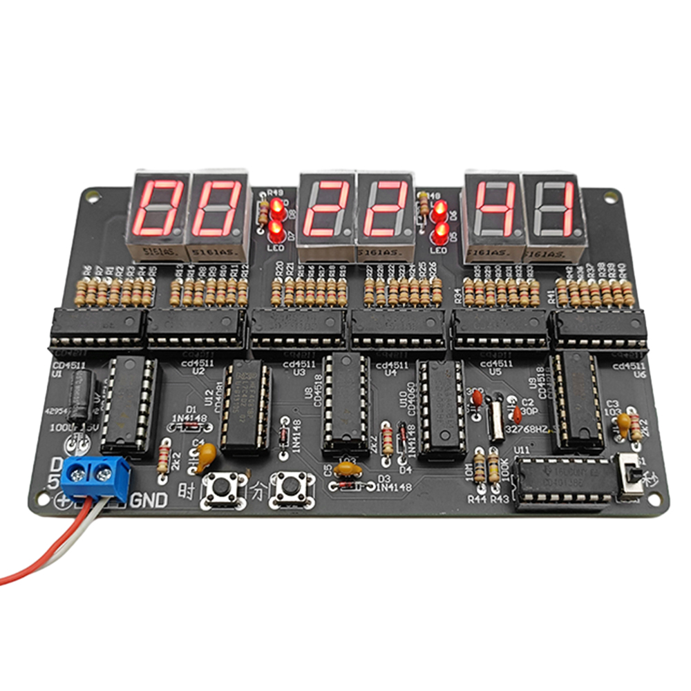 Набор для сборки 24-часовых ци – обзор и цена Electronics Diy Pcb Design Projects