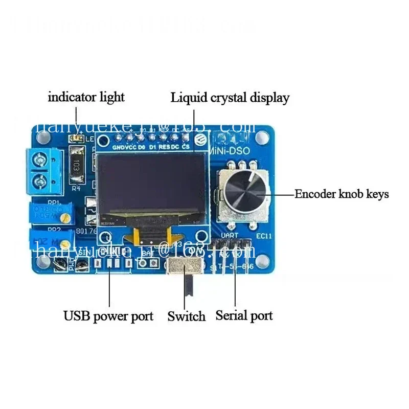 Набор для сборки микроконтролл – обзор и цена Oscilloscope Dso Mini