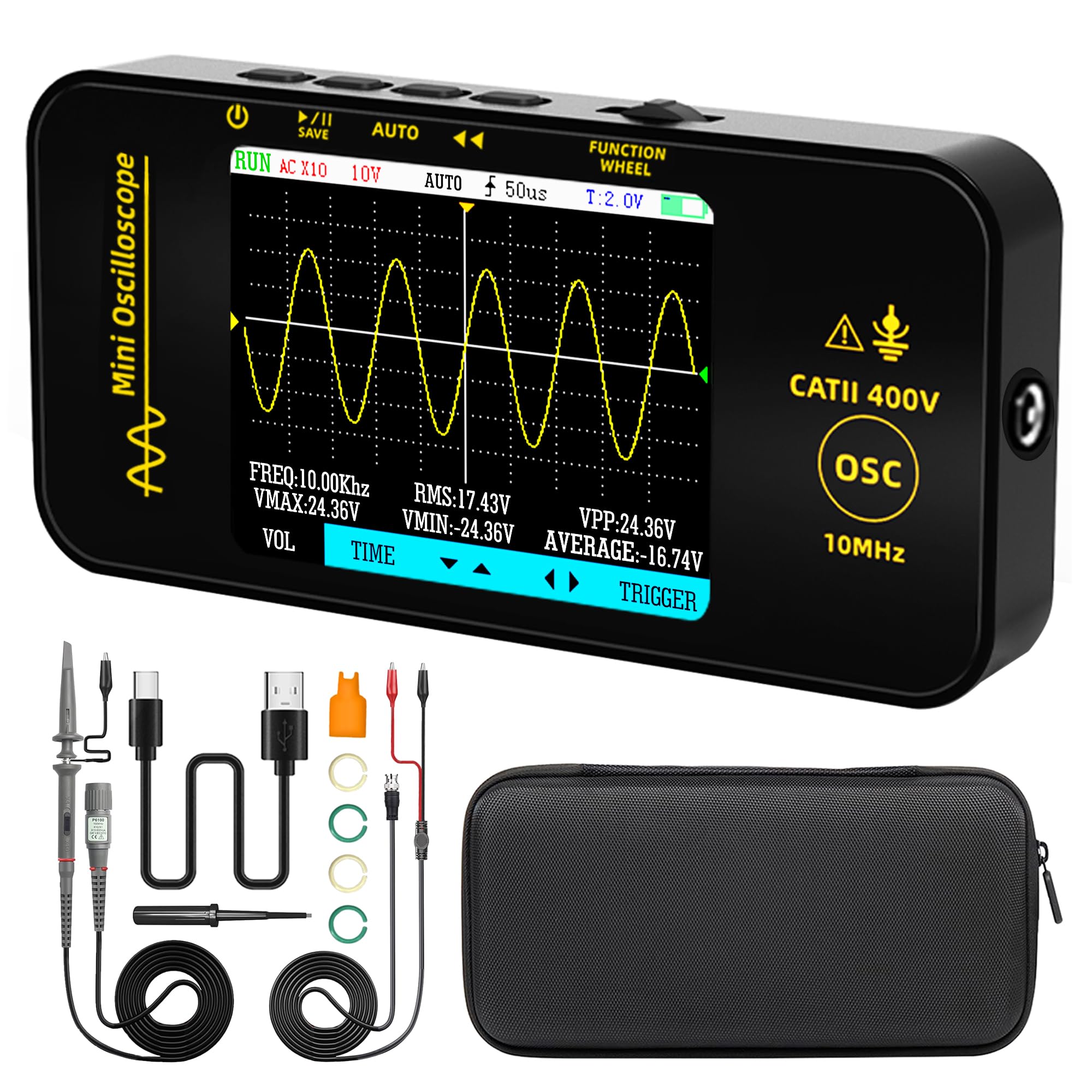 Мини-цифровой осциллограф BSID – обзор и цена Oscilloscope Dso Mini