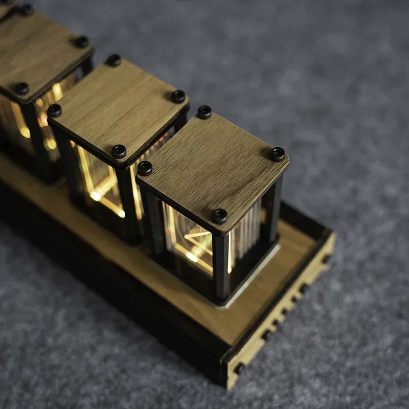 Роскошные часы Nixie Glow Tube – обзор и цена Diy Electronics Table