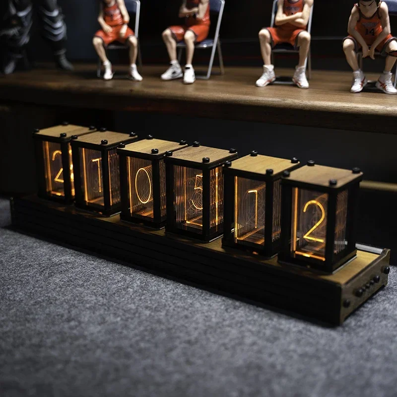 Новые роскошные часы Nixie с л – обзор и цена Diy Electronics Table