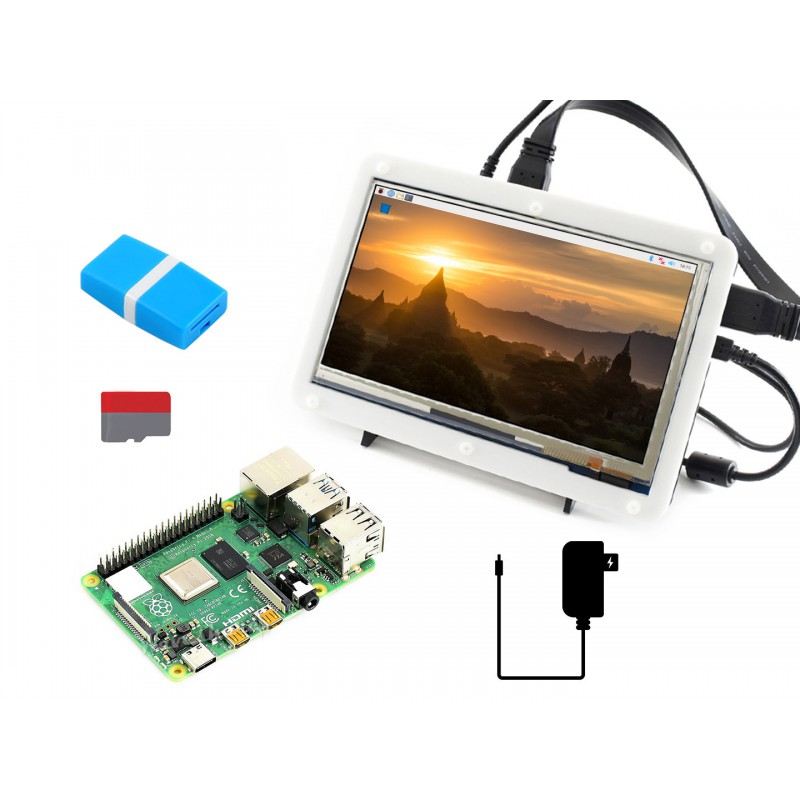 Комплект дисплея для Raspberry – обзор и цена Diy Electronics Case