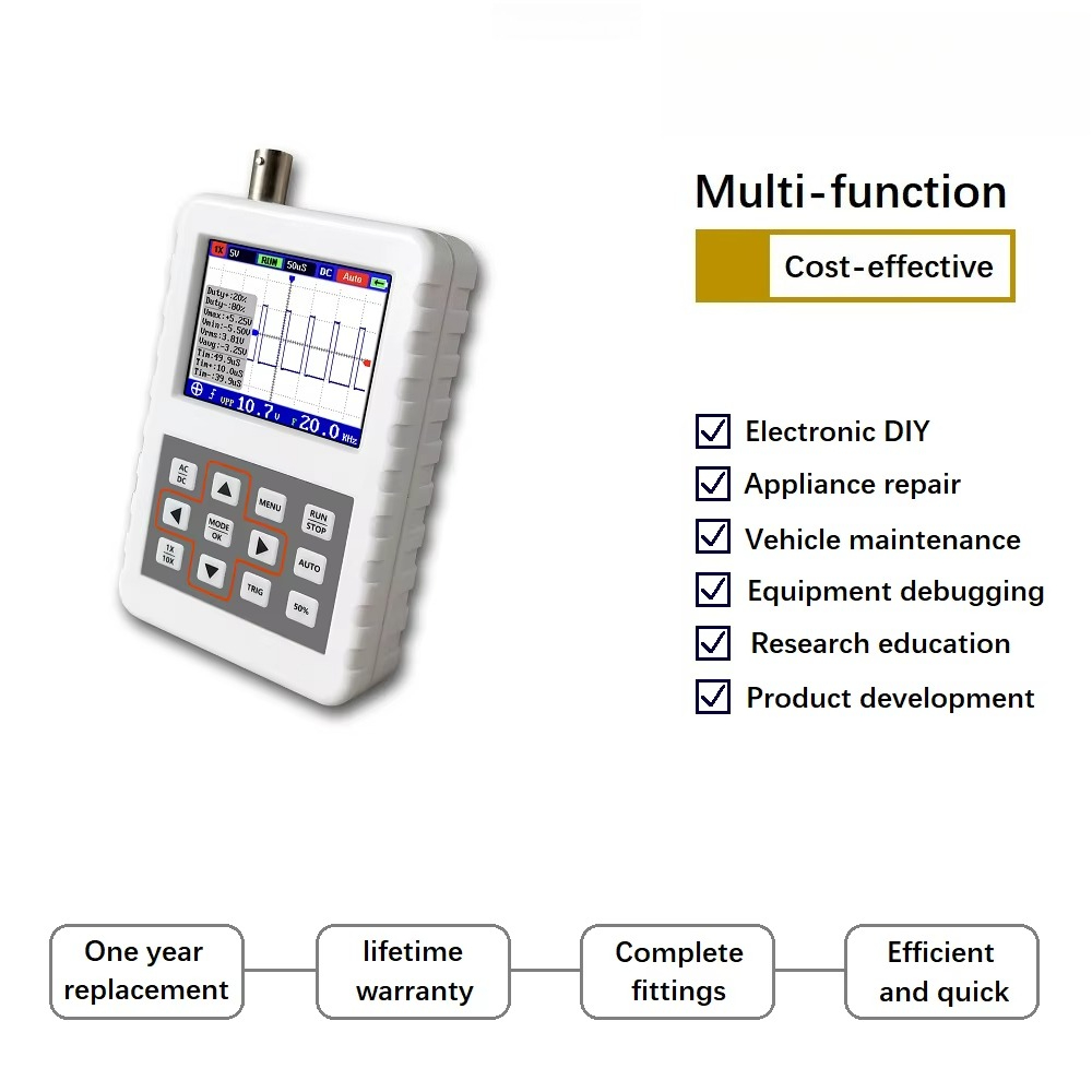 Портативный цифровой осциллогр – обзор и цена Oscilloscope Dso Mini