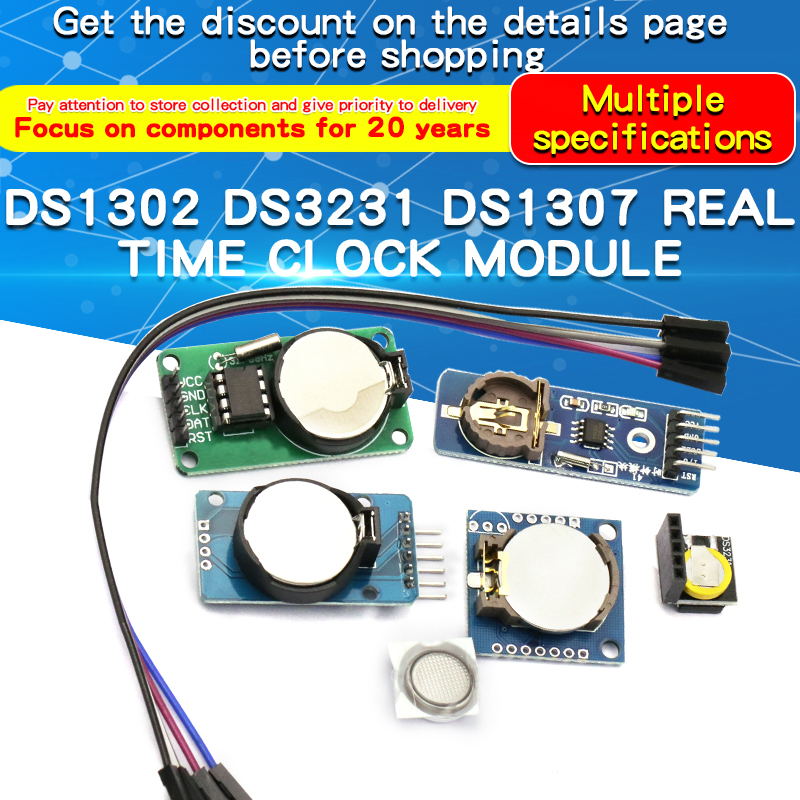 1 шт. DS1302/DS1307/PCF8563/DS – обзор и цена Rtc Module Ds3231
