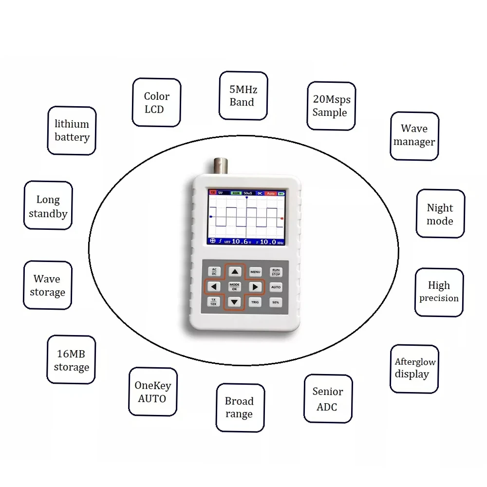 USB портативный мини-портативн – обзор и цена Oscilloscope Dso Mini