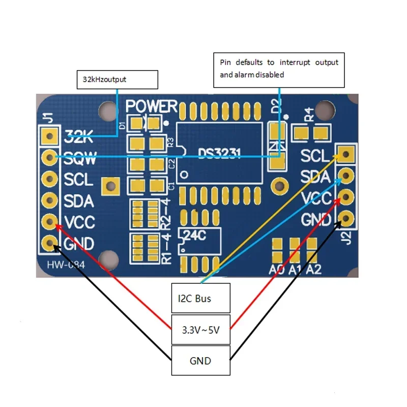 Прецизионный модуль RTC DS3231 – обзор и цена Rtc Module Ds3231