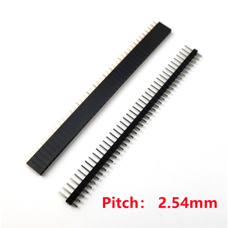 5 пар 40 Pin 1x40 Однорядный м – обзор и цена Male Female Header Pin