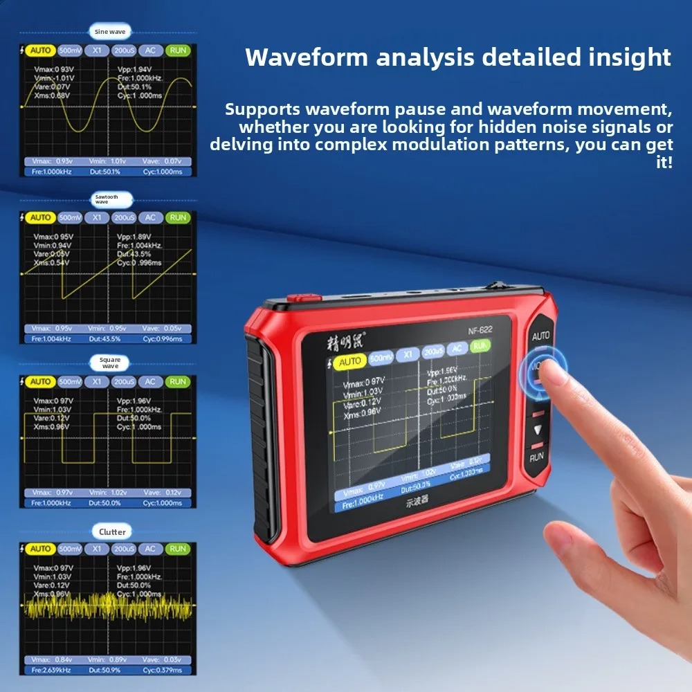 Портативный многофункциональны – обзор и цена Oscilloscope Dso Mini