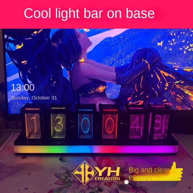 Светодиодные настольные часы,  – обзор и цена Diy Electronics Table