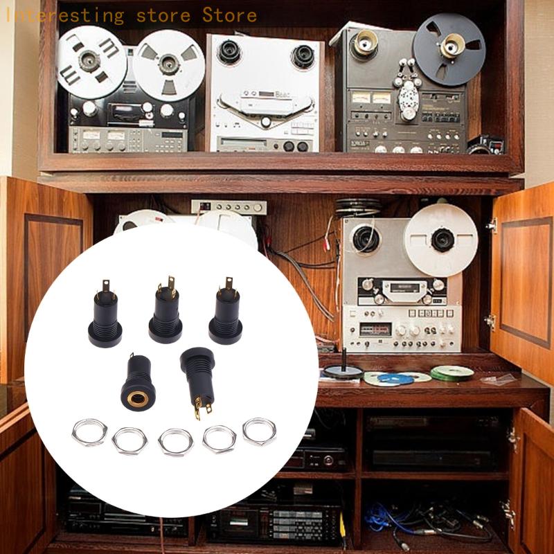 5 шт. 3,5 мм разъемы для музык – обзор и цена Diy Electronics Audio