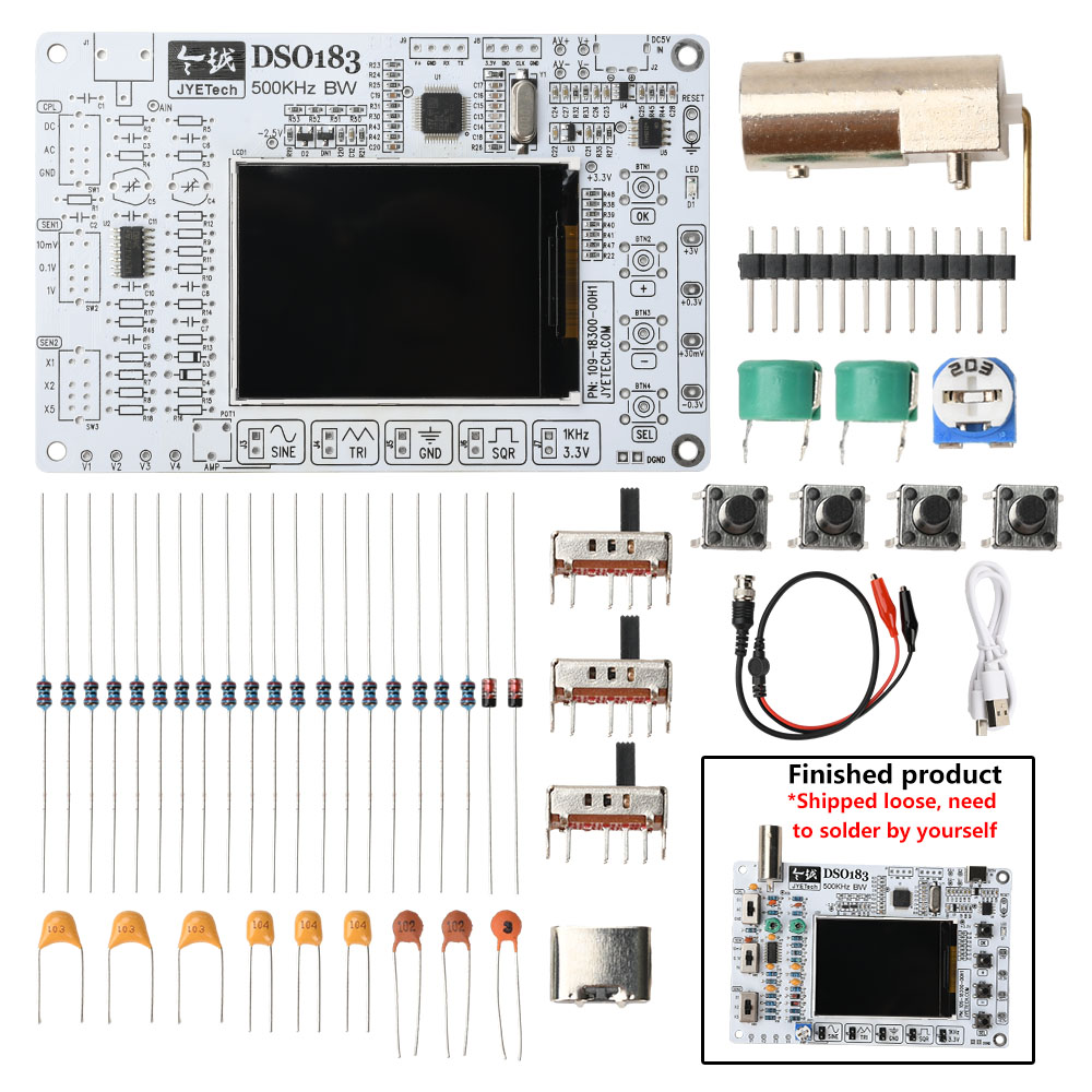 Набор для сборки цифрового осц – обзор и цена Oscilloscope Dso Mini