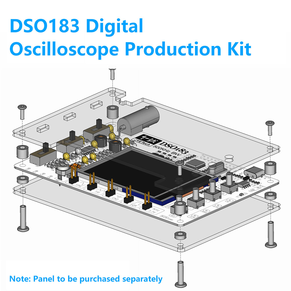 Набор для сборки цифрового осц – обзор и цена Oscilloscope Dso Mini