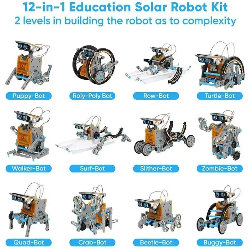 13 в 1, робот на солнечной эне – обзор и цена Diy Robot Electronics Kit