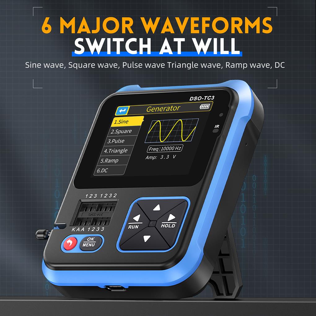 Портативный цифровой мини-Осци – обзор и цена Oscilloscope Dso Mini